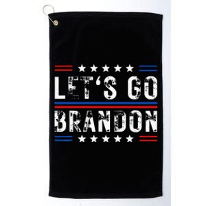 Lets Go Brandon Tee Funny Lets Go Brandon... Platinum Collection Golf Towel