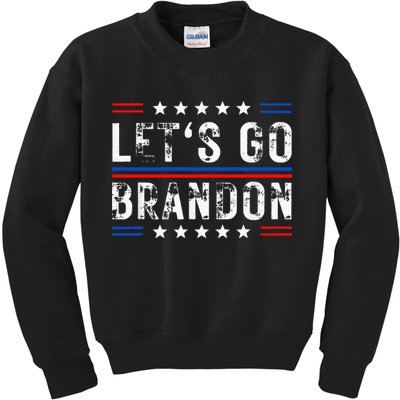 Lets Go Brandon Tee Funny Lets Go Brandon... Kids Sweatshirt