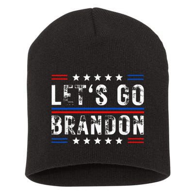 Lets Go Brandon Tee Funny Lets Go Brandon... Short Acrylic Beanie