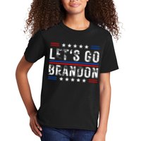 Lets Go Brandon Tee Funny Lets Go Brandon... Kids T-Shirt