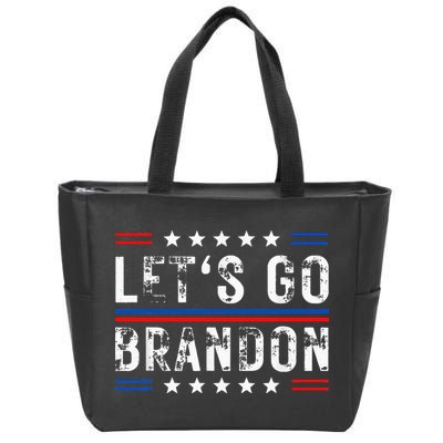 Lets Go Brandon Tee Funny Lets Go Brandon... Zip Tote Bag