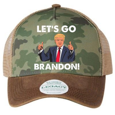 Let's Go Brandon Pro Trump Legacy Tie Dye Trucker Hat