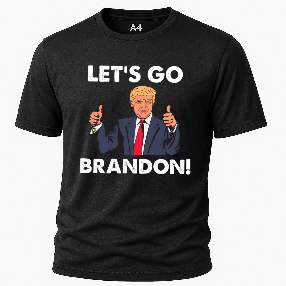 Let's Go Brandon Pro Trump Cooling Performance Crew T-Shirt