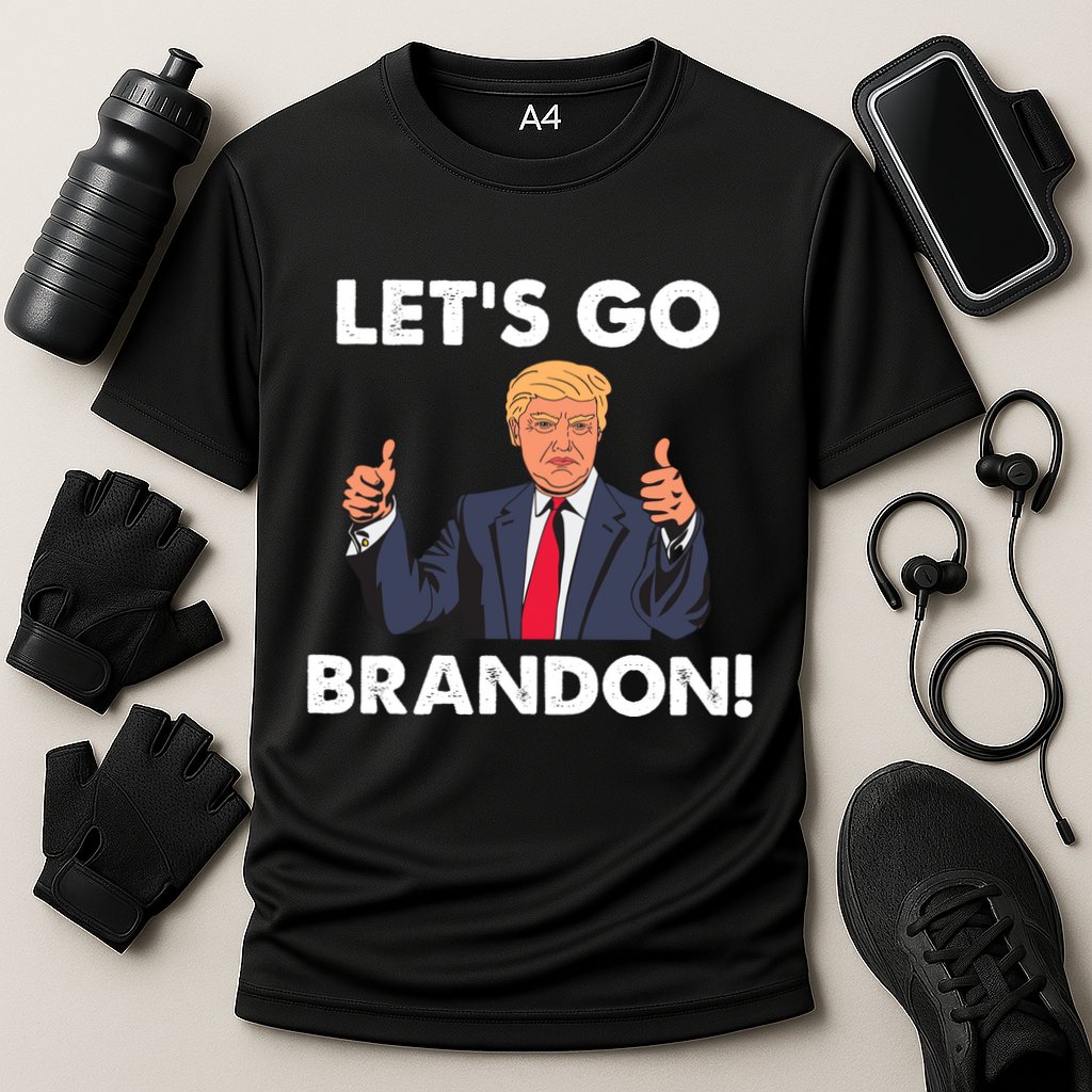 Let's Go Brandon Pro Trump Cooling Performance Crew T-Shirt