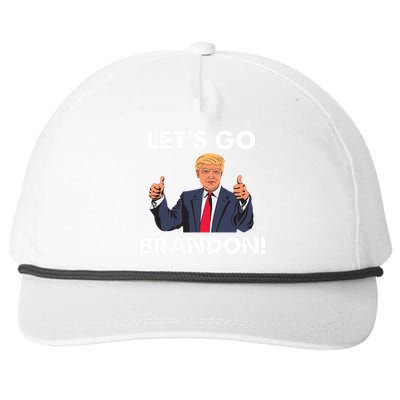 Let's Go Brandon Pro Trump Snapback Five-Panel Rope Hat