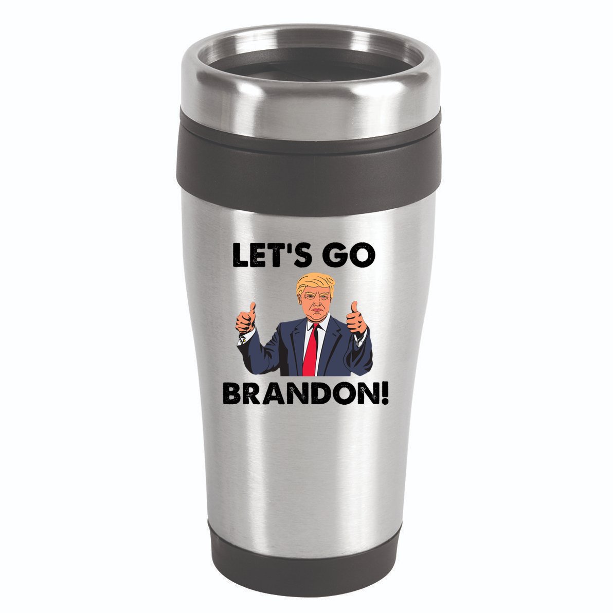 Let's Go Brandon Pro Trump 16oz Travel Tumbler