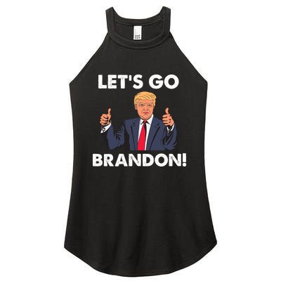 Let's Go Brandon Pro Trump Women's Perfect Tri Rocker Tank