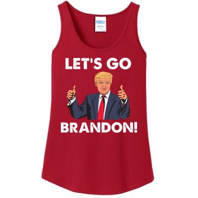 Let's Go Brandon Pro Trump Ladies Essential Tank