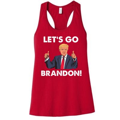 Let's Go Brandon Pro Trump Women's Racerback Tank