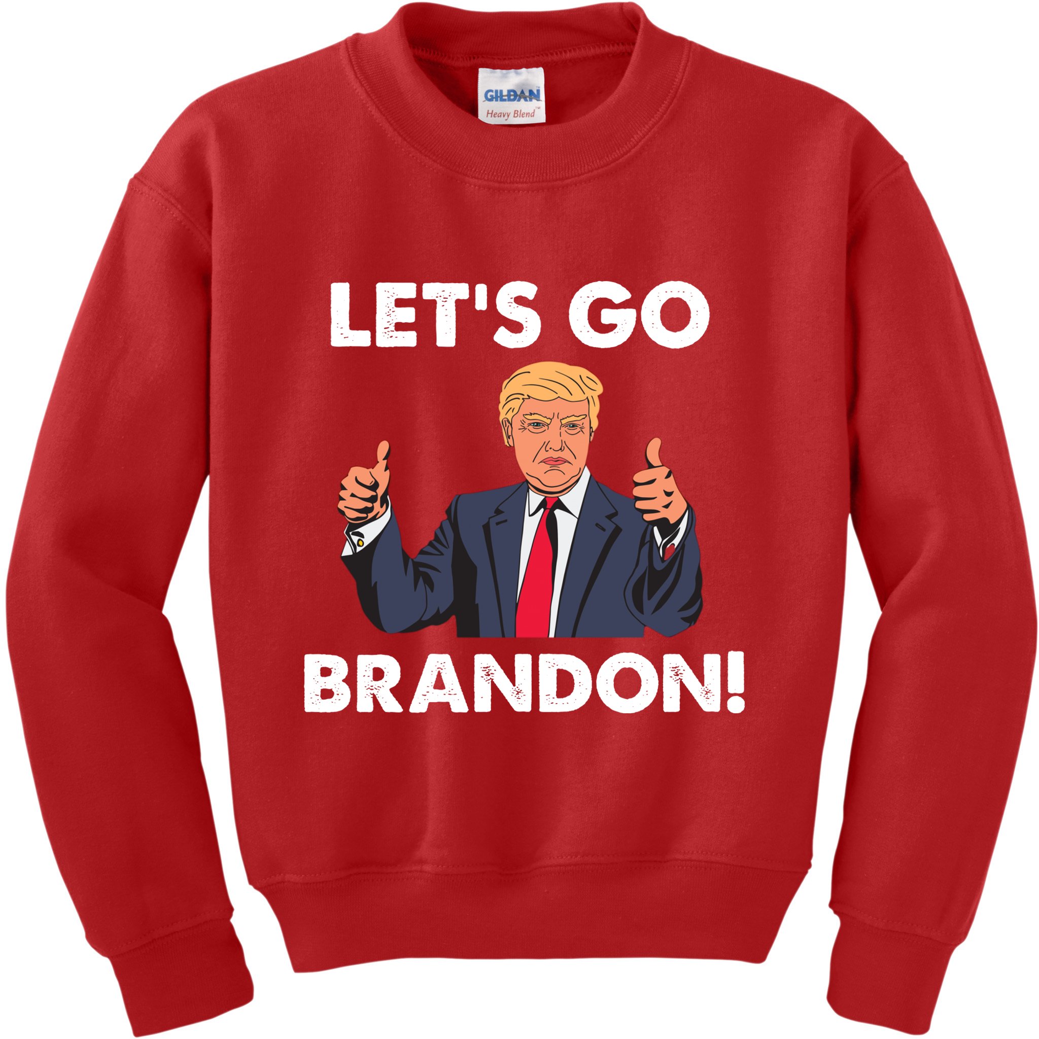 Let's Go Brandon Pro Trump Kids Sweatshirt