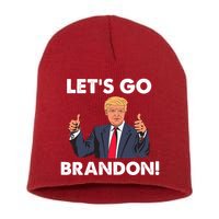 Let's Go Brandon Pro Trump Short Acrylic Beanie