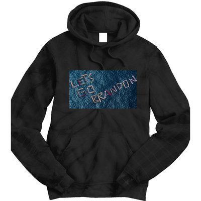 Let's Go Brandon Trump Boat Parade Tie Dye Hoodie