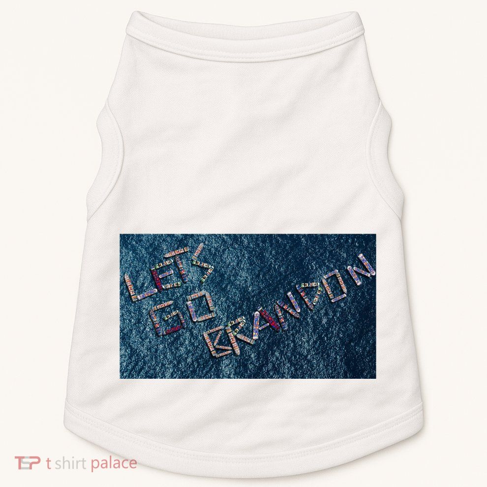Let's Go Brandon Trump Boat Parade Doggie Tank