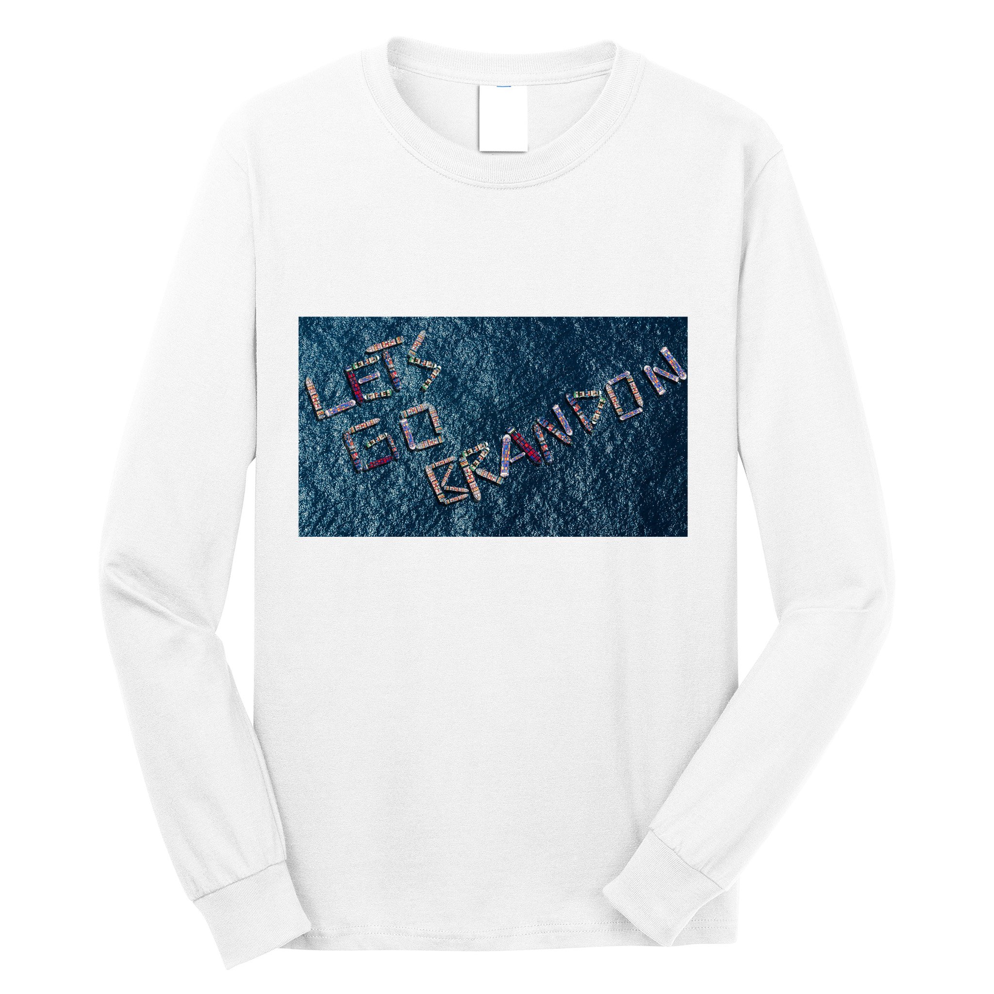 Let's Go Brandon Trump Boat Parade Long Sleeve Shirt