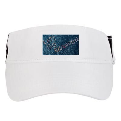 Let's Go Brandon Trump Boat Parade Adult Drive Performance Visor