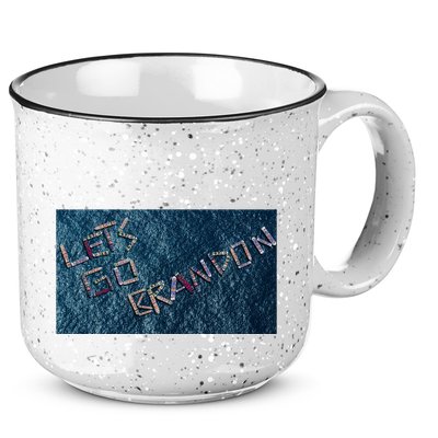 Let's Go Brandon Trump Boat Parade 15oz Campfire Ceramic Mug