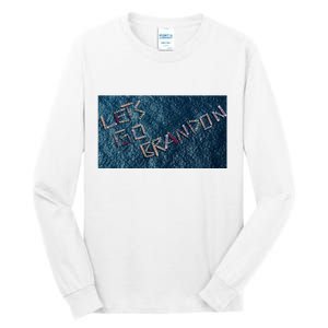 Let's Go Brandon Trump Boat Parade Tall Long Sleeve T-Shirt