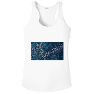 Let's Go Brandon Trump Boat Parade Ladies PosiCharge Competitor Racerback Tank