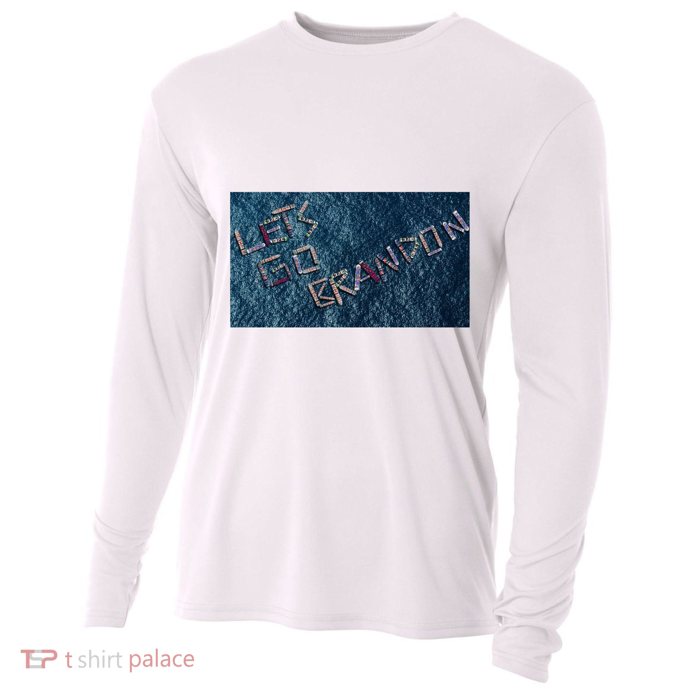 Let's Go Brandon Trump Boat Parade Cooling Performance Long Sleeve Crew