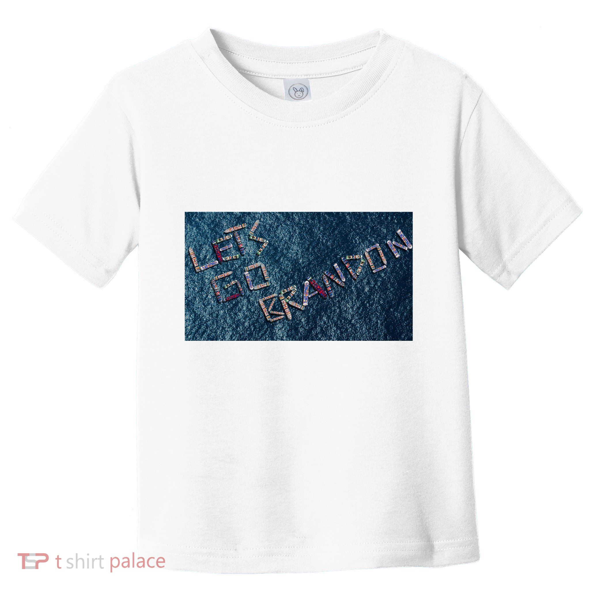 Let's Go Brandon Trump Boat Parade Toddler T-Shirt