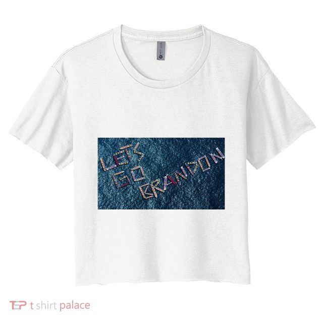 Let's Go Brandon Trump Boat Parade Crop Top