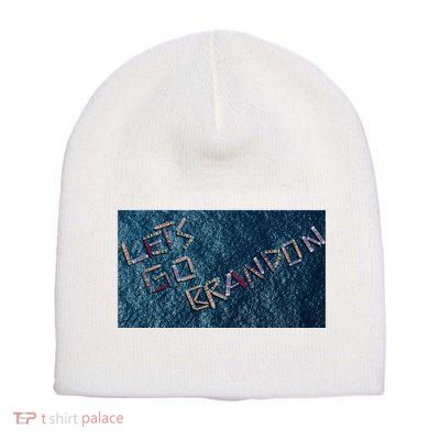 Let's Go Brandon Trump Boat Parade Short Acrylic Beanie