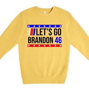 Let's Go Brandon 46 Conservative Anti Liberal Premium Crewneck Sweatshirt