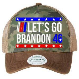 Let's Go Brandon 46 Conservative Anti Liberal Legacy Tie Dye Trucker Hat