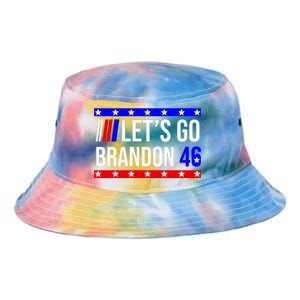 Let's Go Brandon 46 Conservative Anti Liberal Tie Dye Newport Bucket Hat