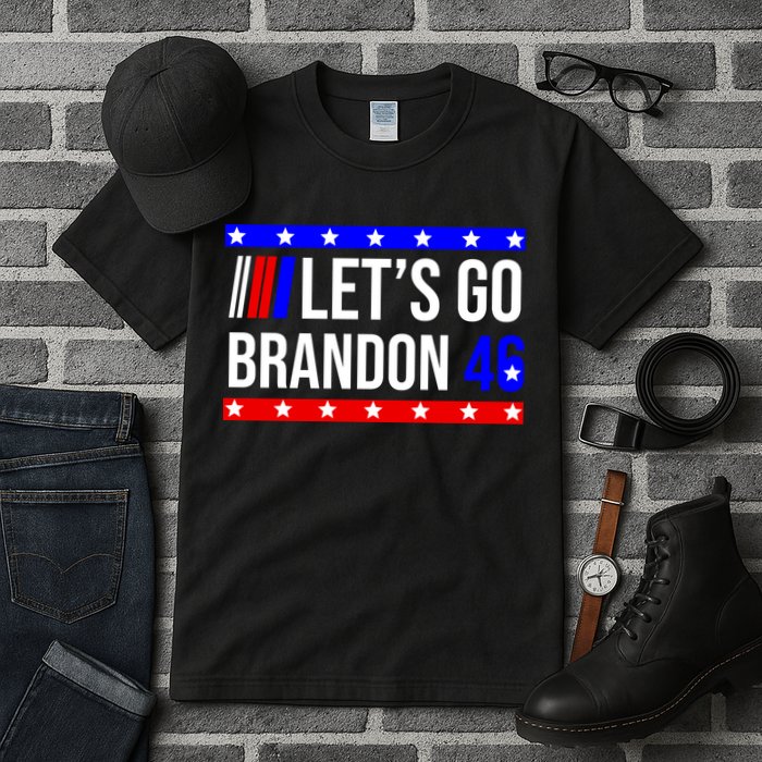 Let's Go Brandon 46 Conservative Anti Liberal Tall T-Shirt