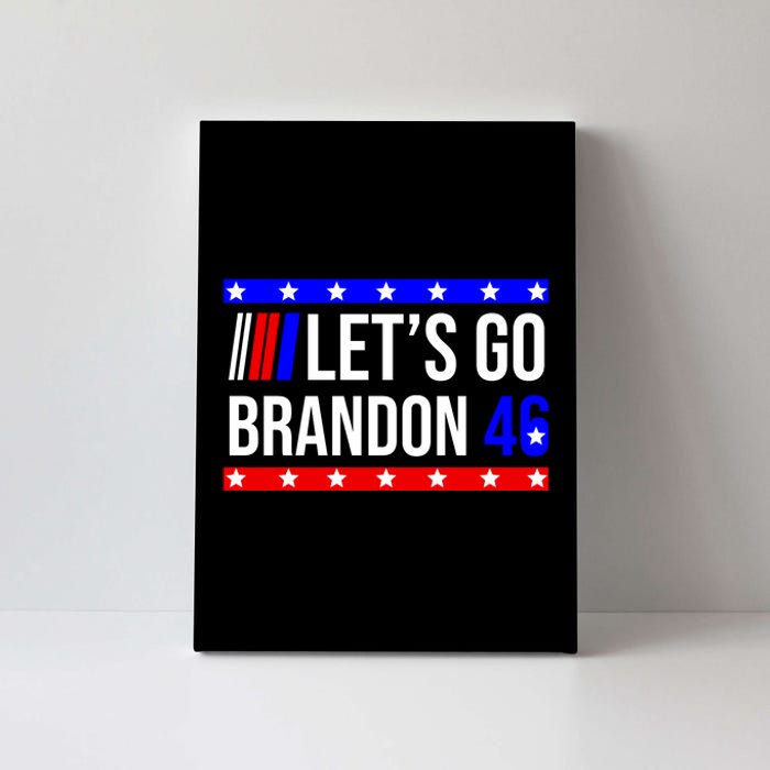 Let's Go Brandon 46 Conservative Anti Liberal Canvas