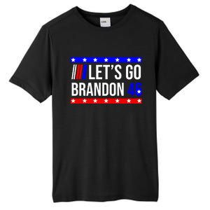 Let's Go Brandon 46 Conservative Anti Liberal Tall Fusion ChromaSoft Performance T-Shirt