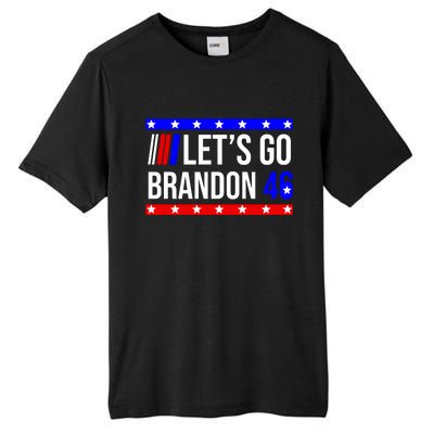 Let's Go Brandon 46 Conservative Anti Liberal Tall Fusion ChromaSoft Performance T-Shirt