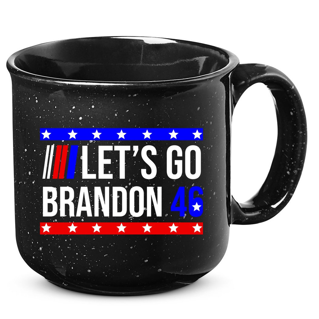 Let's Go Brandon 46 Conservative Anti Liberal 15oz Campfire Ceramic Mug