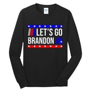 Let's Go Brandon 46 Conservative Anti Liberal Tall Long Sleeve T-Shirt