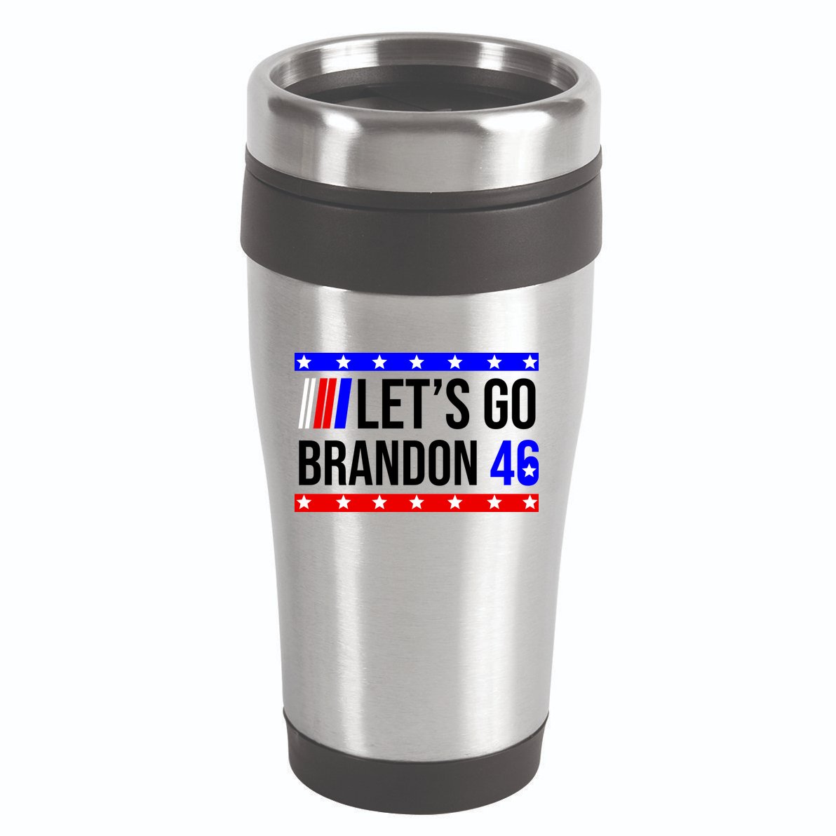 Let's Go Brandon 46 Conservative Anti Liberal 16oz Travel Tumbler