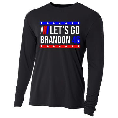 Let's Go Brandon 46 Conservative Anti Liberal Cooling Performance Long Sleeve Crew