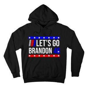 Let's Go Brandon 46 Conservative Anti Liberal Tall Hoodie