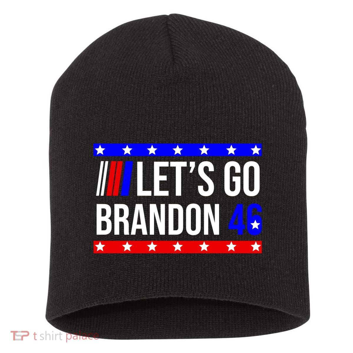 Let's Go Brandon 46 Conservative Anti Liberal Short Acrylic Beanie