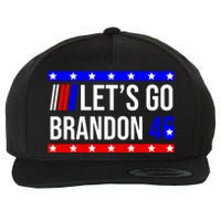 Let's Go Brandon 46 Conservative Anti Liberal Wool Snapback Cap