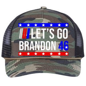 Let's Go Brandon 46 Conservative Anti Liberal Retro Rope Trucker Hat Cap