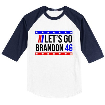 Let's Go Brandon 46 Conservative Anti Liberal Baseball Sleeve Shirt