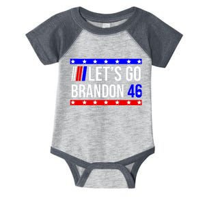 Let's Go Brandon 46 Conservative Anti Liberal Infant Baby Jersey Bodysuit