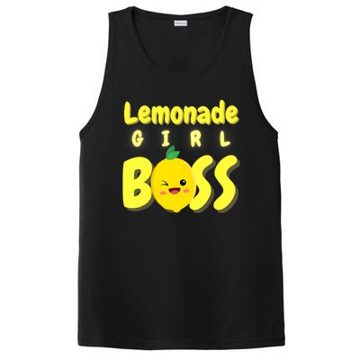 Lemonade Girl Boss Lemonade Stand Boss Lemonade Lover Crew PosiCharge Competitor Tank