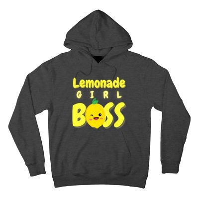 Lemonade Girl Boss Lemonade Stand Boss Lemonade Lover Crew Hoodie