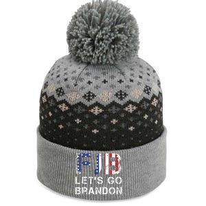 Let's Go Brandon Essential FJB The Baniff Cuffed Pom Beanie