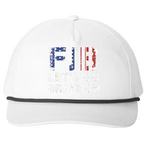 Let's Go Brandon Essential FJB Snapback Five-Panel Rope Hat