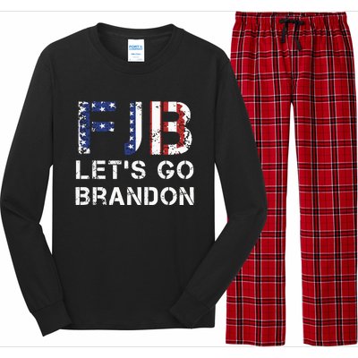 Let's Go Brandon Essential FJB Long Sleeve Pajama Set