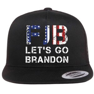 Let's Go Brandon Essential FJB Flat Bill Trucker Hat