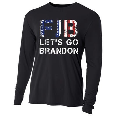 Let's Go Brandon Essential FJB Cooling Performance Long Sleeve Crew